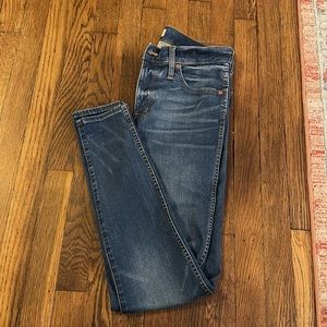 9in high rise skinny madewell